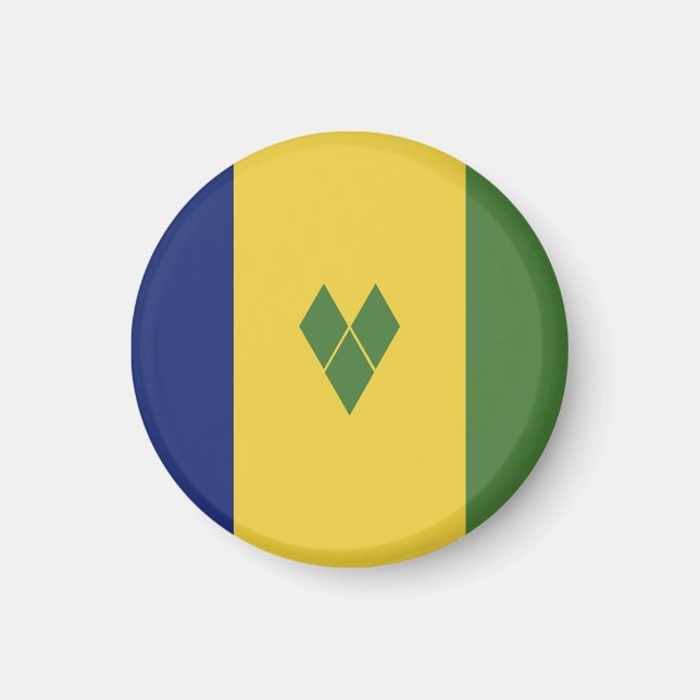 St. Vincent und die Grenadinen Magnet (Vorne)