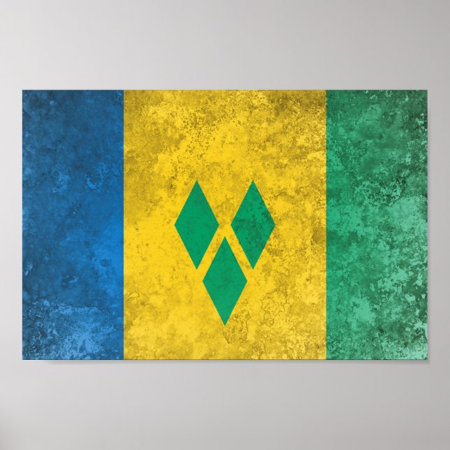 St. Vincent und die Grenadinen Poster (Vorne)