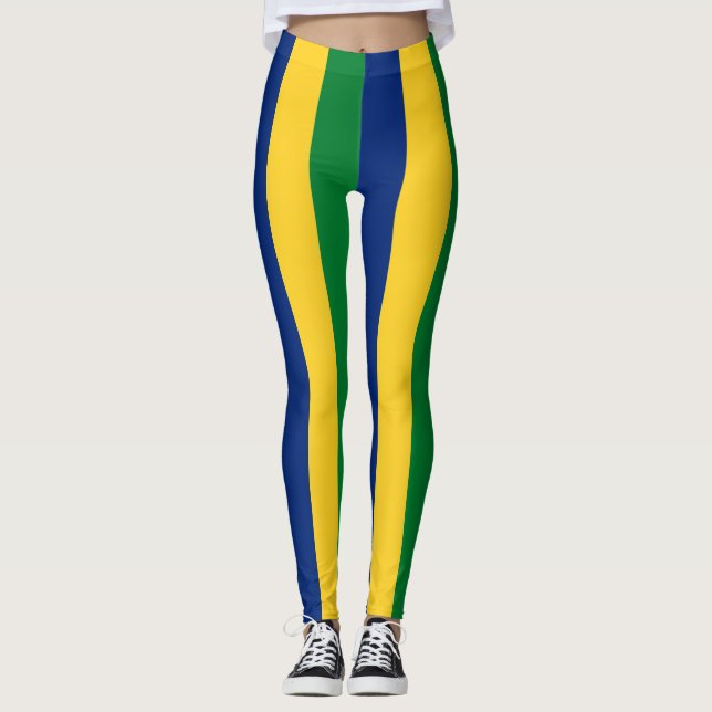 St. Vincent und die Nationalflagge der Grenadinen Leggings (Vorderseite)