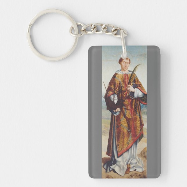 St. Vincent von Saragossa Schlüsselanhänger (Vorderseite)