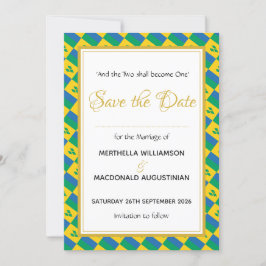 ST VINCENTS Christliche Hochzeitssemonie Save The Date