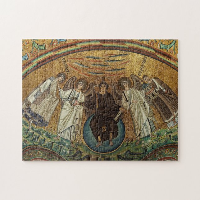 St. Vitalis, Erzengel und Jesus Christus Byzantini Puzzle (Horizontal)
