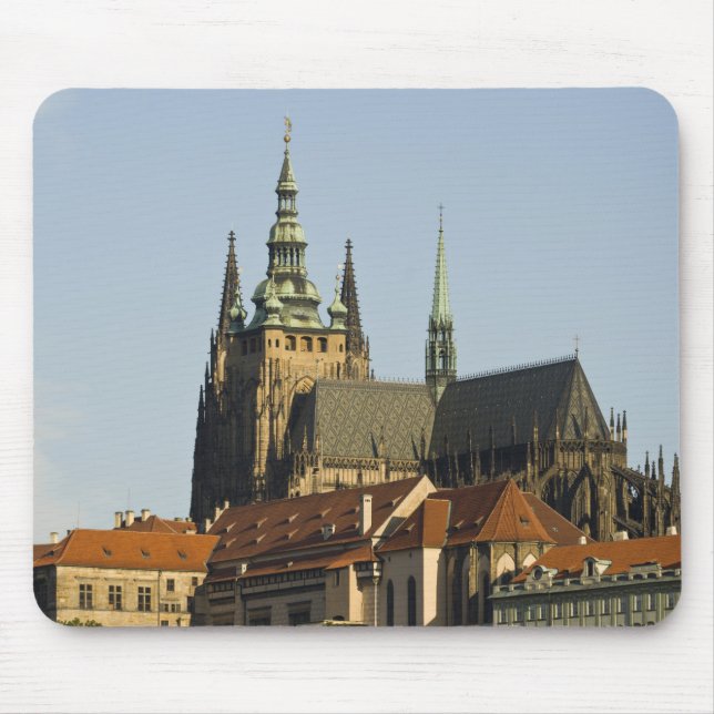 St.-Vitus-Kathedrale und Prager Burg Mousepad (Vorne)