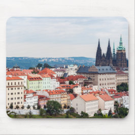 St. Vitus Kathedrale und Prager Stadtbild - Tschec Mousepad