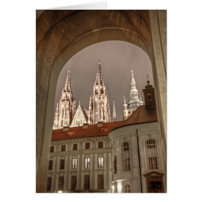 St.Vitus Towers Prager Burg (Vorne)