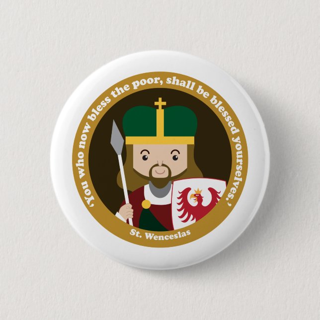 St. Wenceslas Button (Vorderseite)