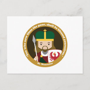 St. Wenceslas Postkarte