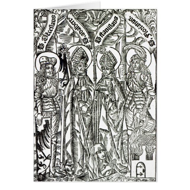 St. Wenceslaus, Adalbert, Stanislaus St. Florian (Vorne)