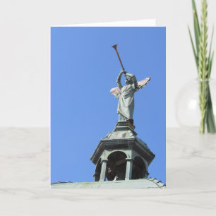 „St. Wenceslaus Trompeter Engel“ Beileidskarte #2 Karte