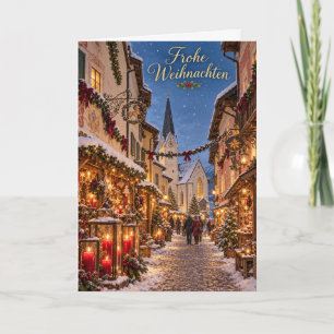 St Wolfgang Adventgasse Frohe Weihnachten