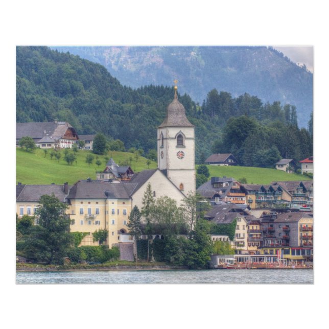 St. Wolfgang Am Wolfgangsee Poster (Vorderseite)