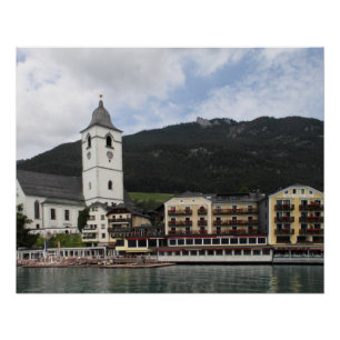 St. Wolfgang am Wolfgangsee, Salzburg Österreich Poster