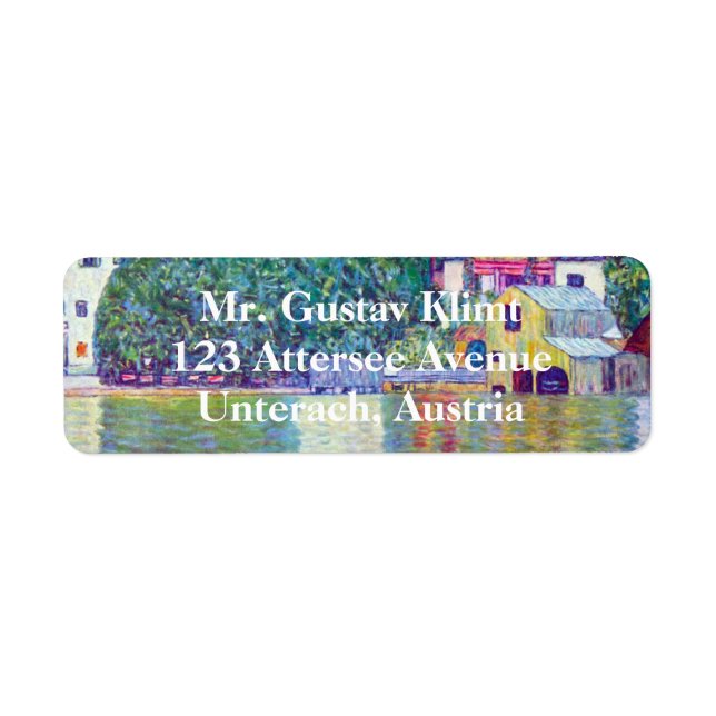 St. Wolfgang Kirche von Gustav Klimt, Viktorianisc (Vorne)