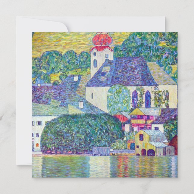 St. Wolfgang Kirche von Gustav Klimt, Viktorianisc (Vorderseite)