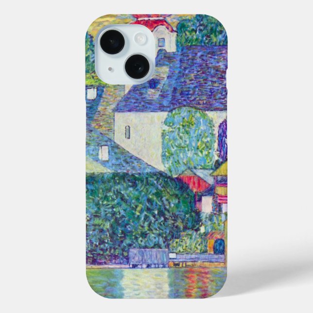 St. Wolfgang Kirche von Gustav Klimt, Viktorianisc Case-Mate iPhone Hülle (Rückseite)