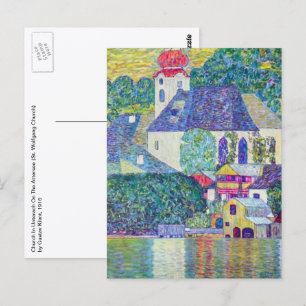 St. Wolfgang-Kirche von Gustav Klimt, viktorianisc Postkarte