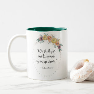 St. Zelie Martin Floral Miswagon  Zweifarbige Tasse