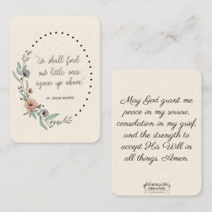 St. Zelie Martin - Trost Visitenkarte