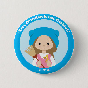 St. Zita Button