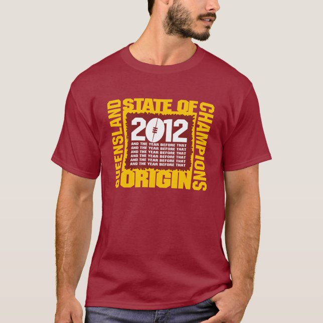 Staat 2012 von Ursprung T-Shirt (Vorderseite)