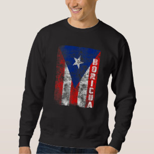 Staat 51 Puerto Rico Flaggenstaat Boricua Pride Sweatshirt