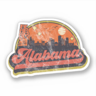 Staat Alabama Aufkleber