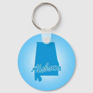 Staat Alabama Schlüsselanhänger