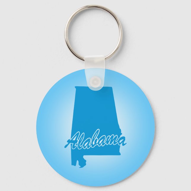 Staat Alabama Schlüsselanhänger (Vorderseite)