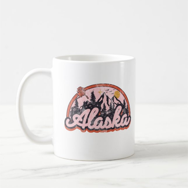 Staat Alaska Kaffeetasse (Links)