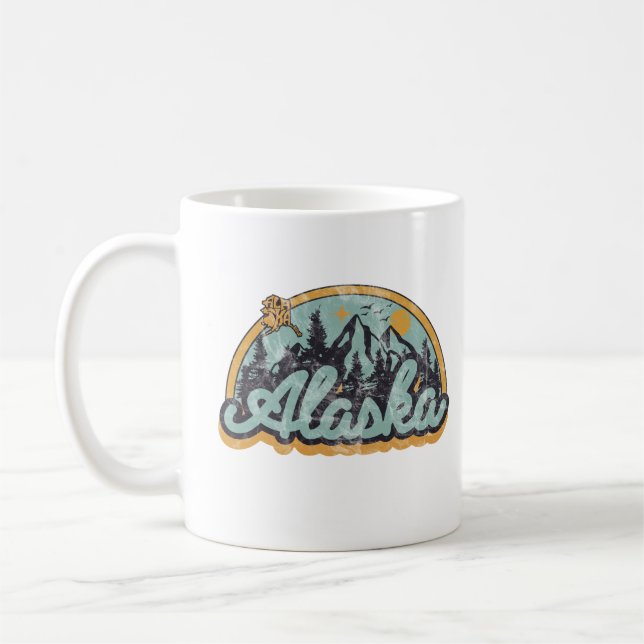 Staat Alaska Kaffeetasse (Links)