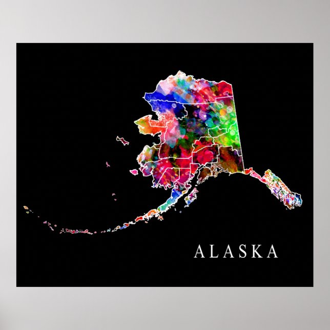 STAAT ALASKA POSTER (Vorne)