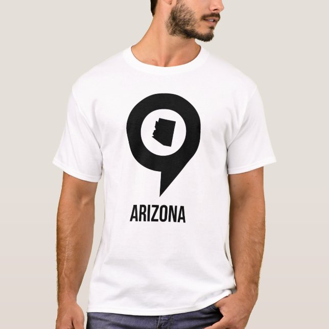 Staat Arizona T-Shirt (Vorderseite)