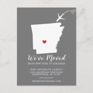 Staat ARKANSAS Post Card verschieben Postkarte