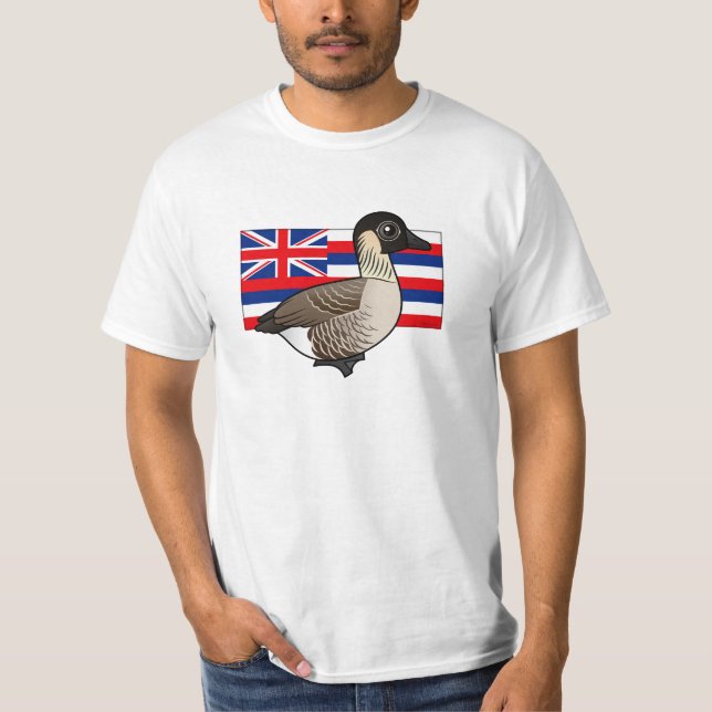Staat Birdorable von Hawaii: Nene T-Shirt (Vorderseite)