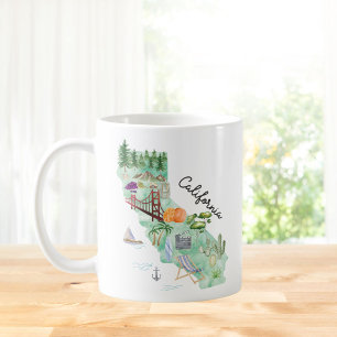 Staat California Kaffeetasse