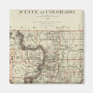 Staat Colorado Magnet