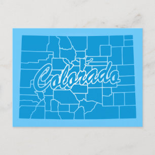 Staat Colorado Postcard Postkarte