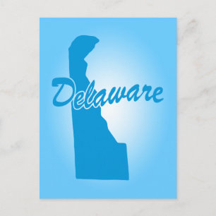 Staat Delaware Postkarte