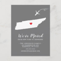 Staat der Ankündigung verschieben TENNESSEE Postka