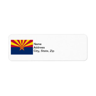 Staat der Flagge von Arizona