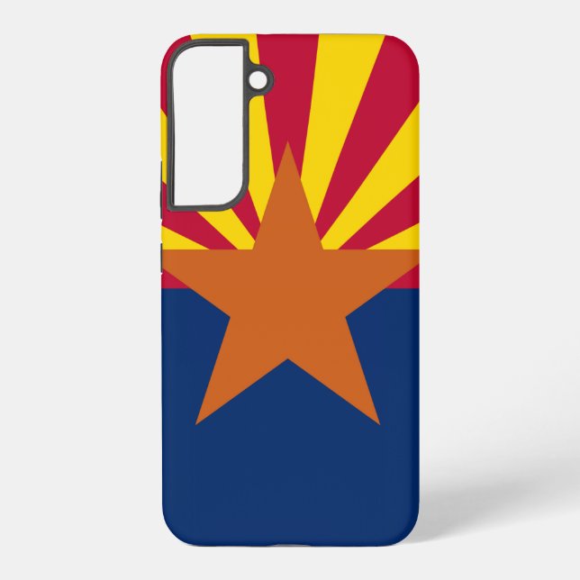 Staat der Flagge von Arizona Samsung Galaxy Hülle (Rückseite)