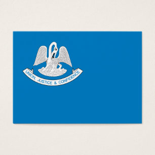 Staat der Flagge von Louisiana