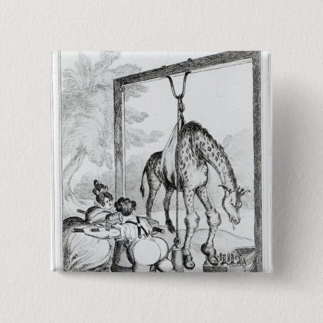 Staat der Giraffe, 1829 Button (Vorderseite)