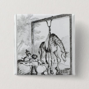 Staat der Giraffe, 1829 Button