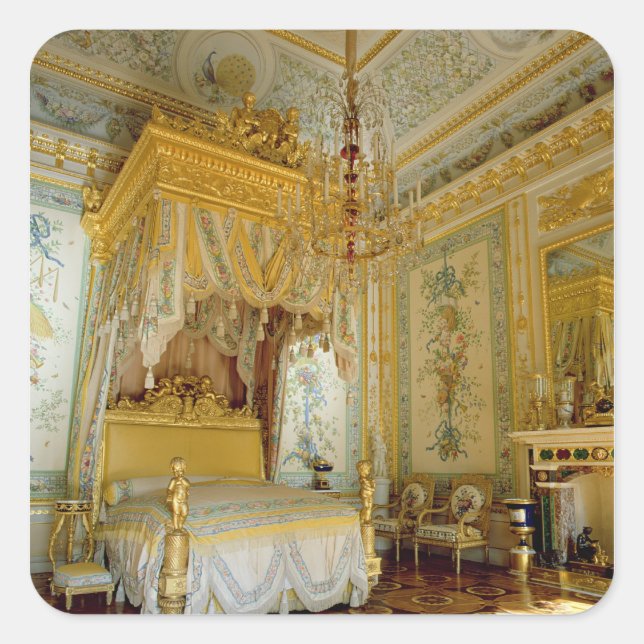 Staat der Großherzogin Maria Feodorovna Quadratischer Aufkleber (Vorderseite)