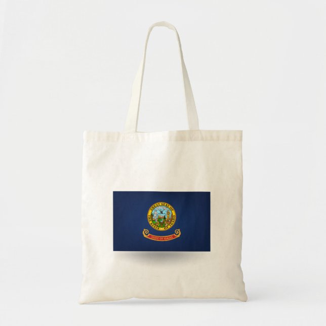 Staat der Idaho Flag Tote Tag Tragetasche (Vorne)