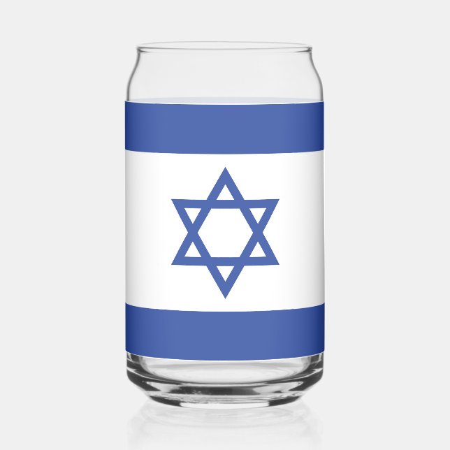 Staat der israelischen Flagge, Stern des jüdischen Dosenglas (Links)