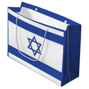 Staat der israelischen Flagge, Stern des jüdischen Große Geschenktüte