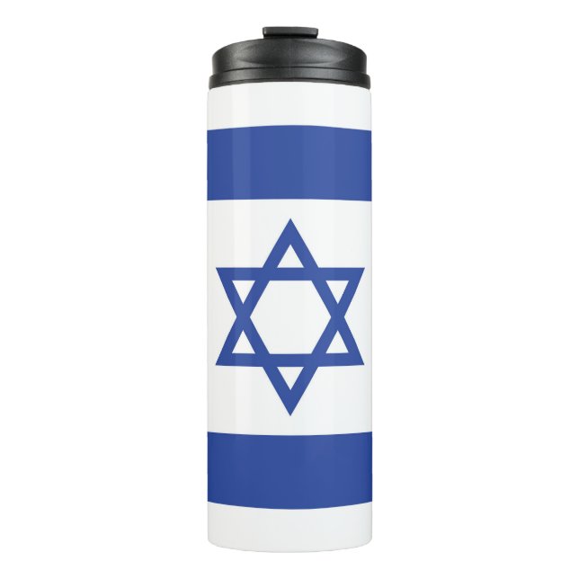 Staat der israelischen Flagge, Stern des jüdischen Thermosbecher (Vorderseite)
