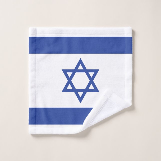 Staat der israelischen Flagge, Stern des jüdischen Waschlappen (Waschlappen)